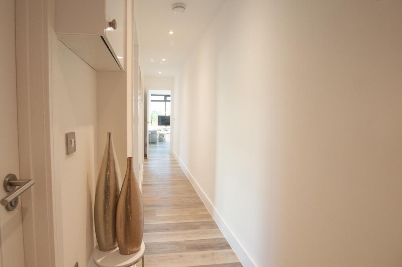 * Panoramic Penthouse With Sea & City Views Bournemouth Bagian luar foto